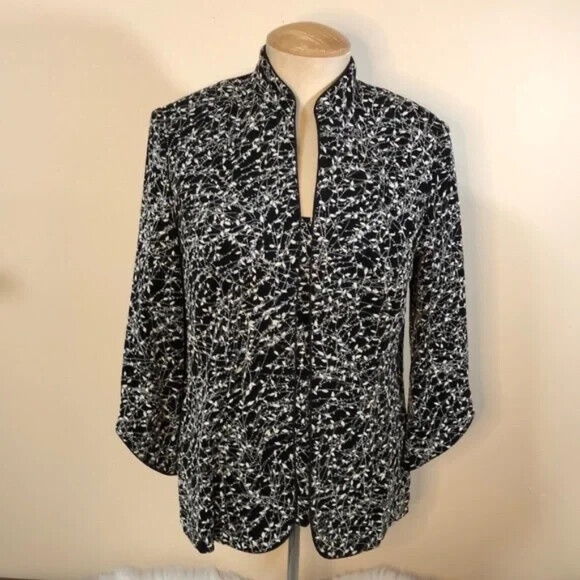 Alex Evenings 3/4 Sleeve Formal Sparkly Twinset - SIZE M EUC - Picture 3 of 9